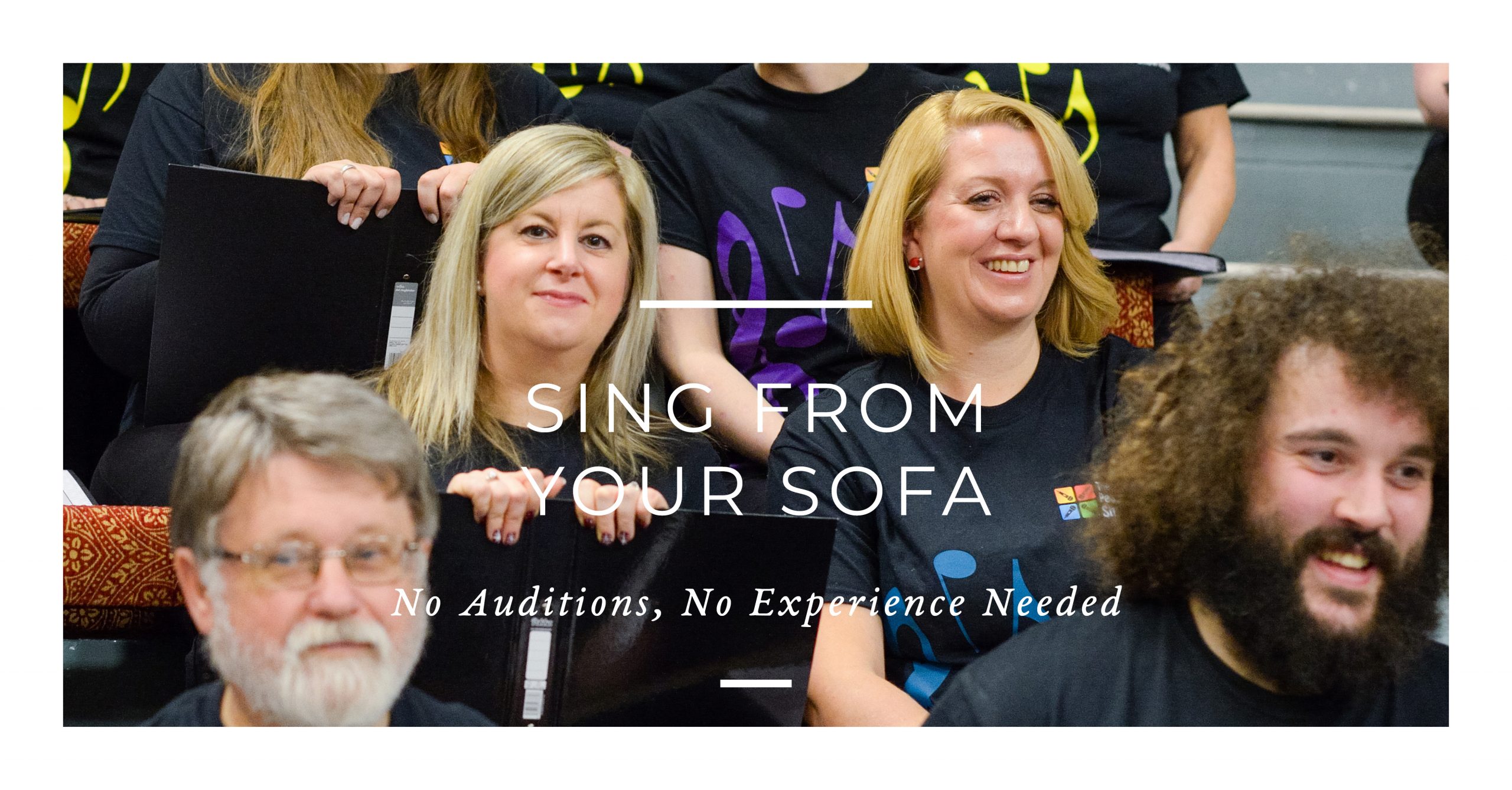 Sing From Your Sofa – Family – For Two Adults and up to Three Children