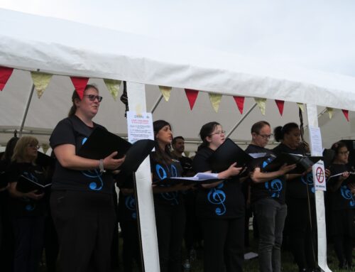 The booming Birmingham Show Choir with ‘such a great bunch of people’