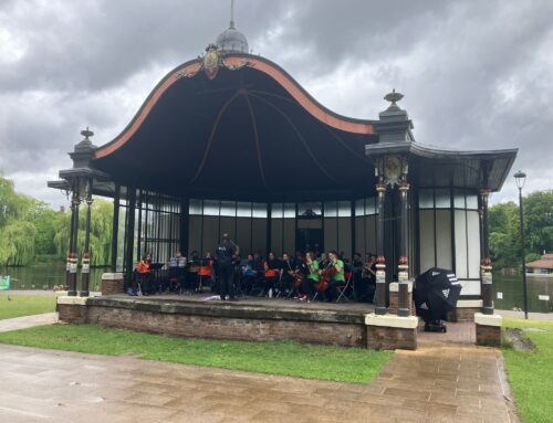 Passionate Rusty Player’s Orchestra provide ‘sunshine’ in stormy weather performance