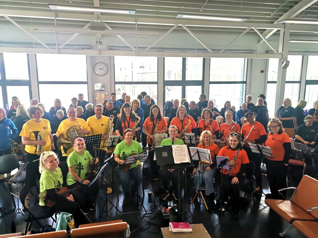 TPO_TPSC_Scottish Highlands Tour 2025 A full choir rehearsal on the Scottish Highlands tour