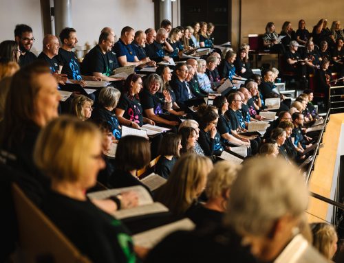 Not Just a Choir — A Room Full of People Who Wouldn’t Let Her Fall