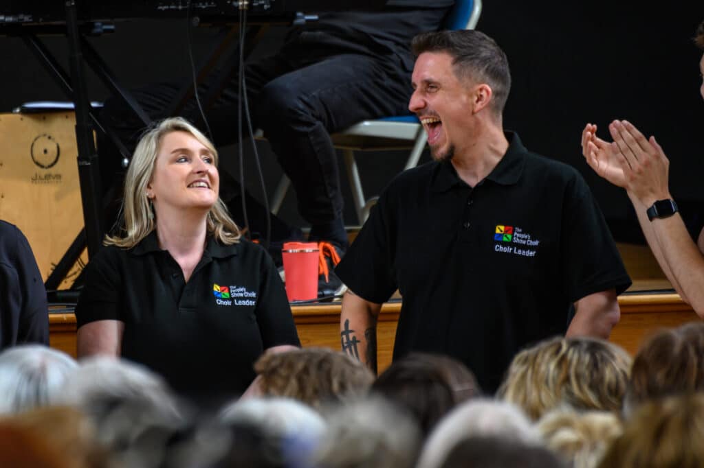 Choir Leaders Lorna Parkhouse & Chris Weber