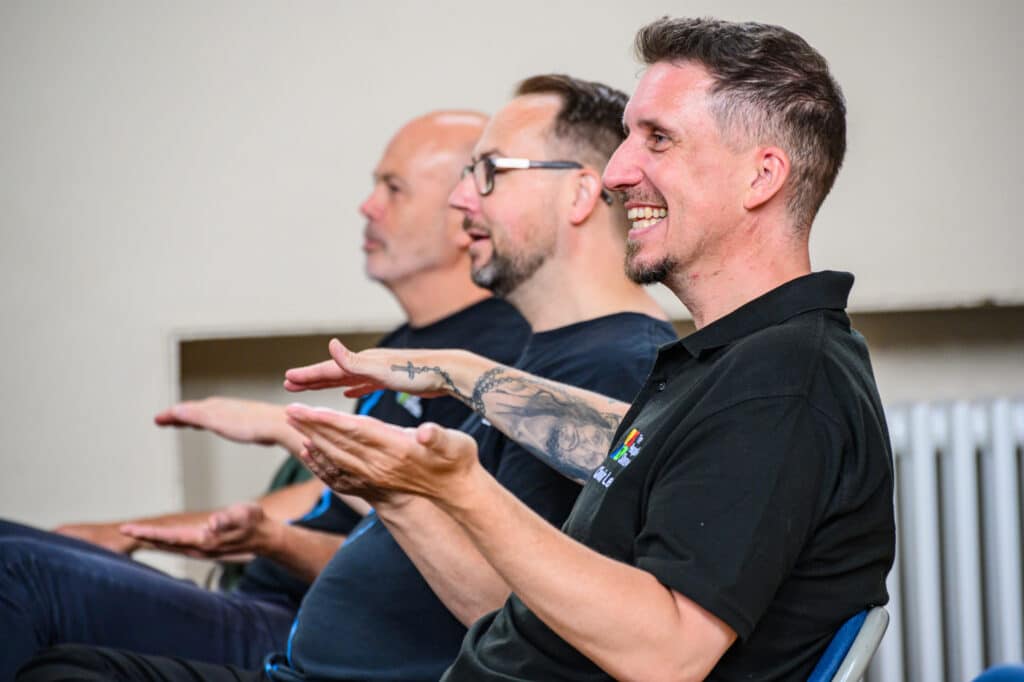 Choir Leader Chris Weber