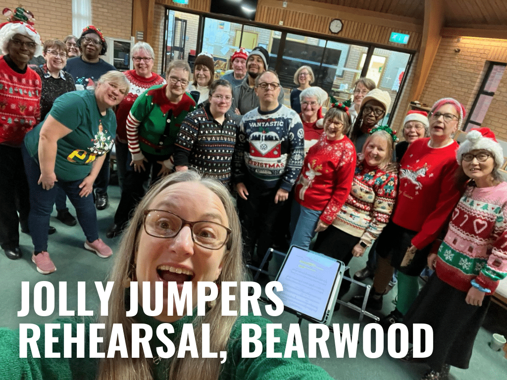 The People's Show Choir Bearwood Rehearsal
