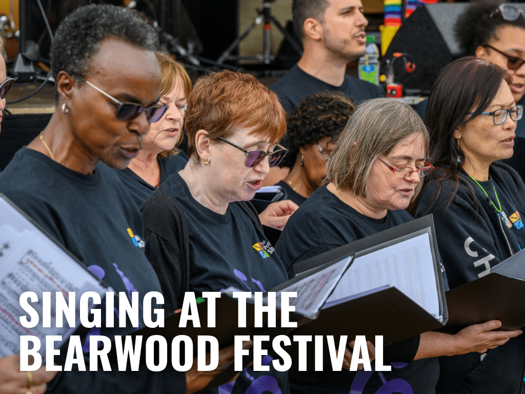 The People's Show Choir Bearwood at Bearwood Festival