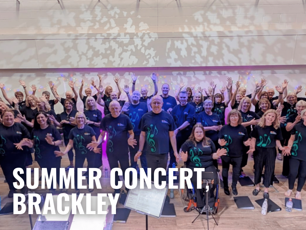Choir in Brackley at Brackley Summer Concert