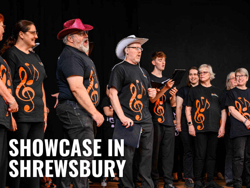 The People's Show Choir Cheltenham at The Shrewsbury Showcase
