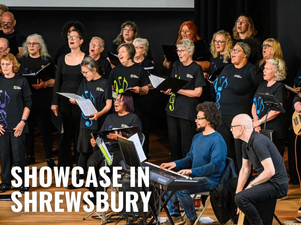 The People's Show Choir Dorridge at The Shrewsbury Showcase