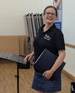 Jo Leighton Choir Leader Cardiff & Newport