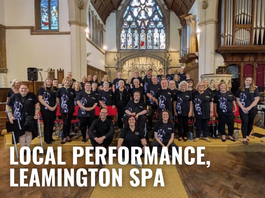 LEAMINGTON SPA - LOCAL PERFORMANCE IN ST MARY'S CHURCH