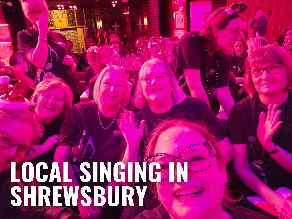 The People's Show Choir Shrewsbury Local Singing in Shrewsbury