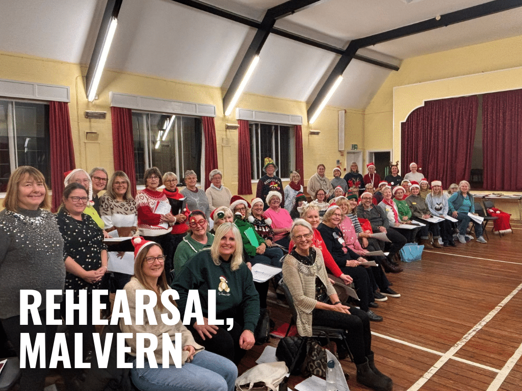 The People's Show Choir Malvern Rehearsal