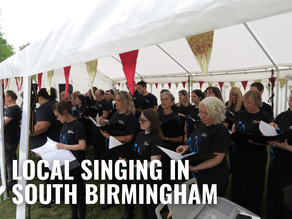Choir in South Birmingham Singing Locally