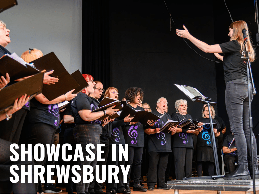 Choir in West Bromwich at Shrewsbury Showcase