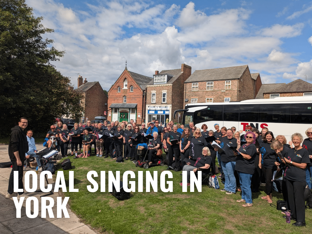 The People's Show Choir York Local Singing