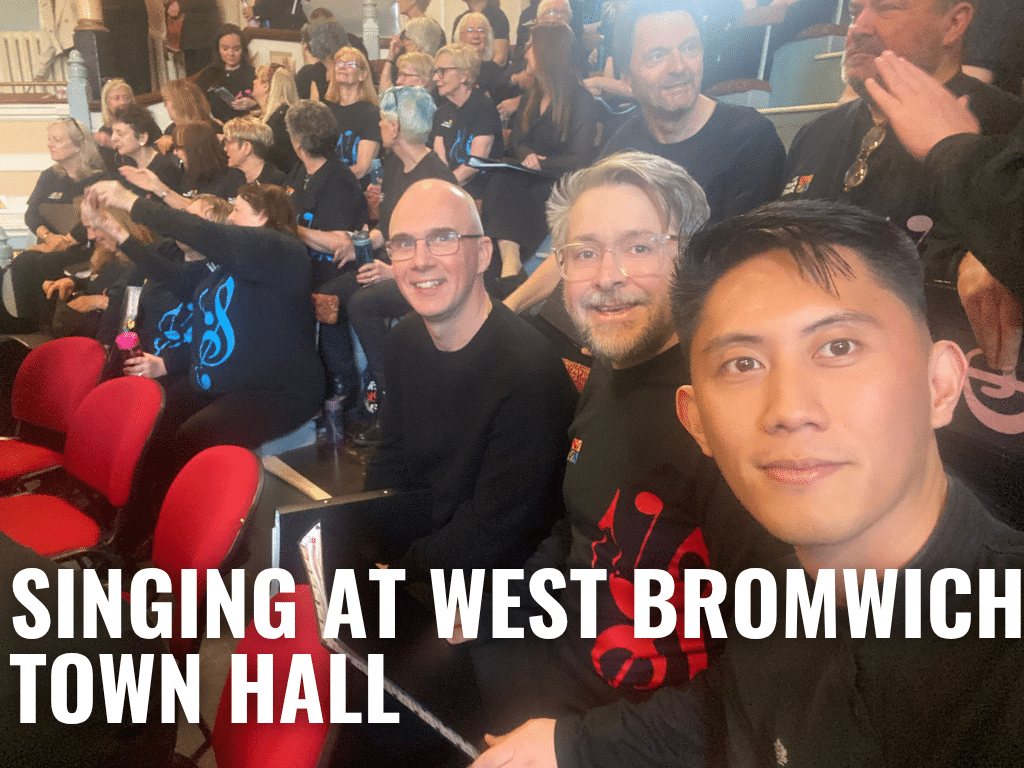 The People's Show Choir Walsall at West Bromwich Town Hall