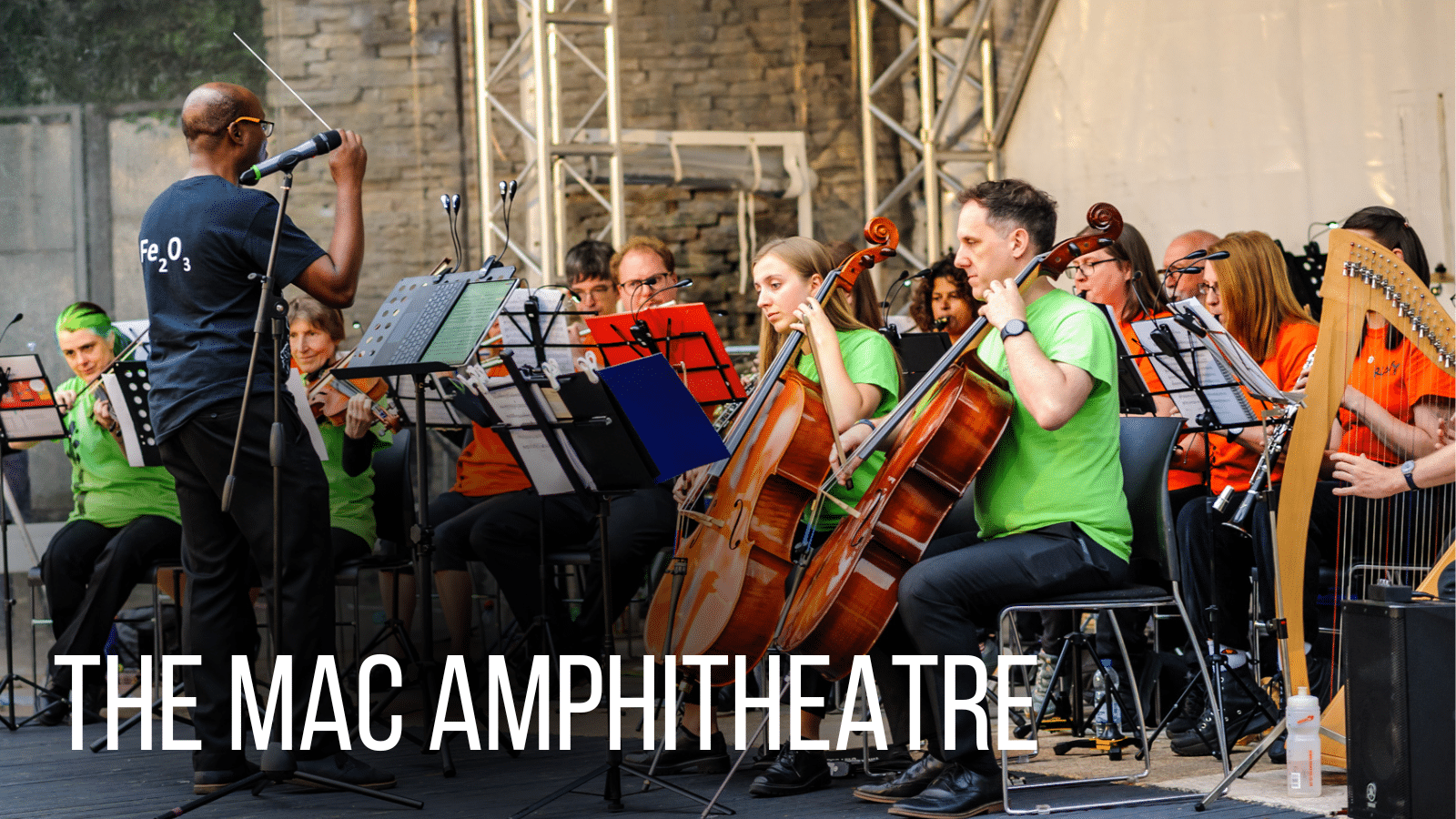 The MAC Amphitheatre Orchestra in South Birmingham