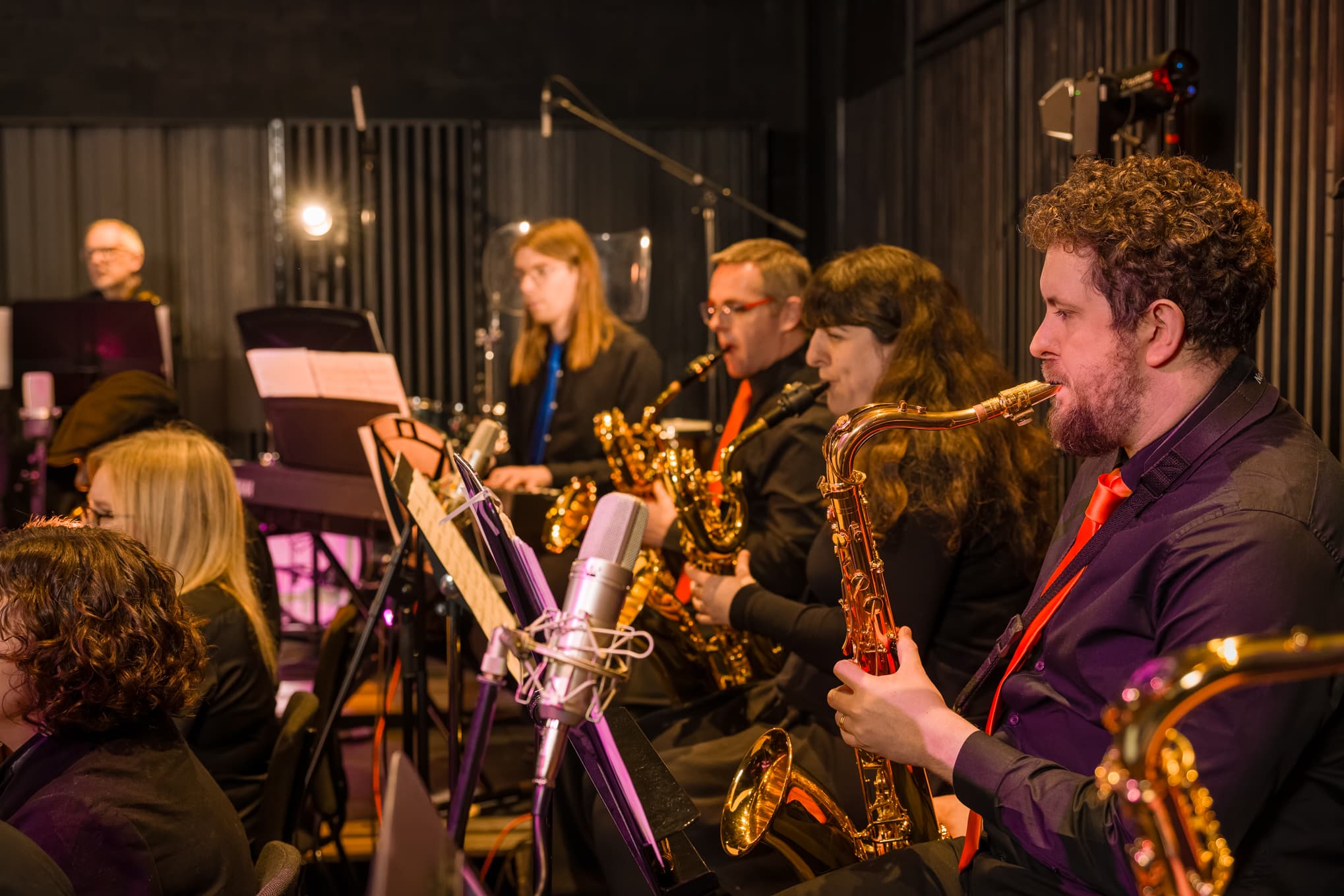 Big Band performing at the Royal Birmingham Conservatoire (RBC)