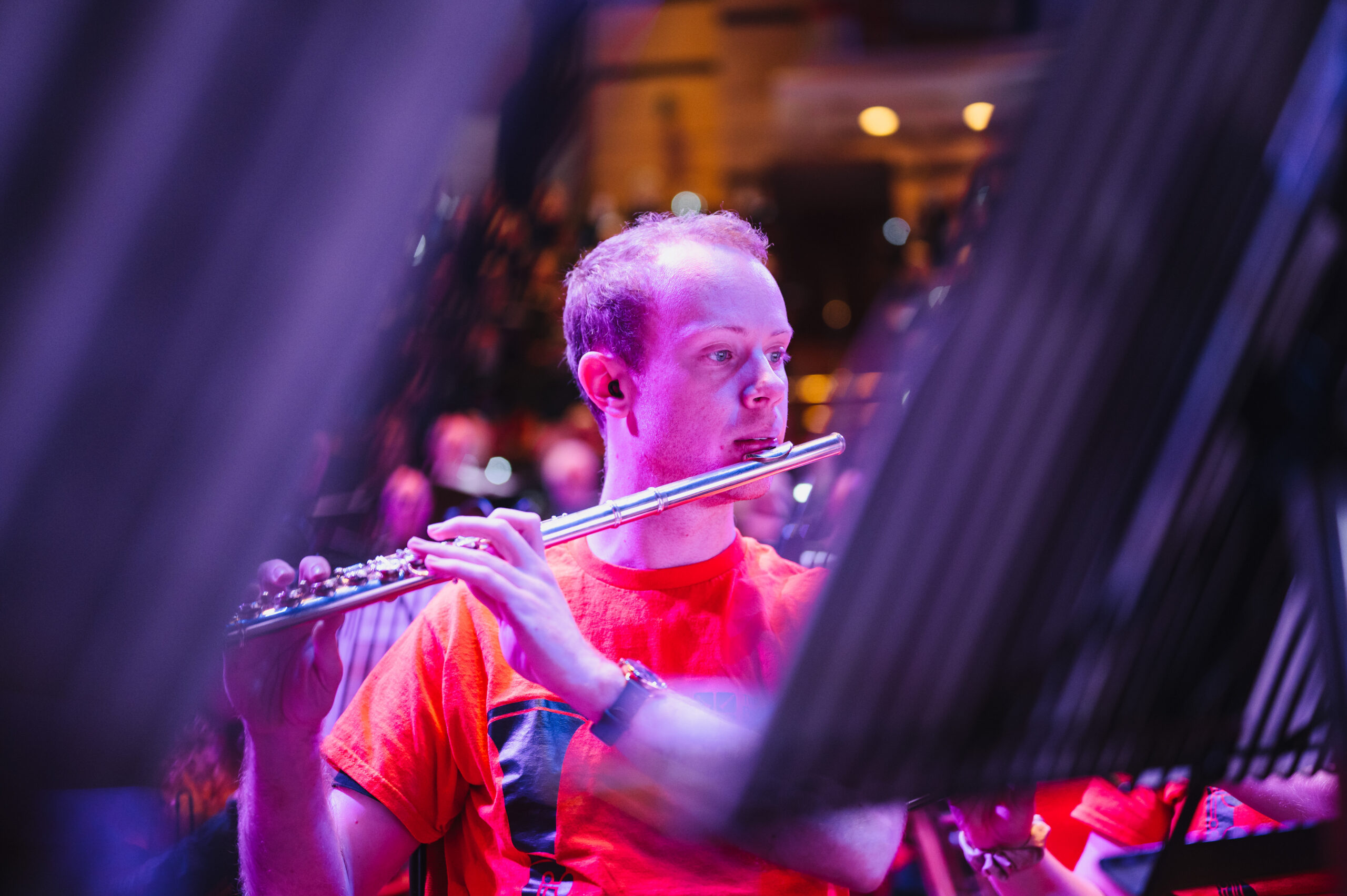 Robin plays Flute at Back to the Movies, Symphony Hall