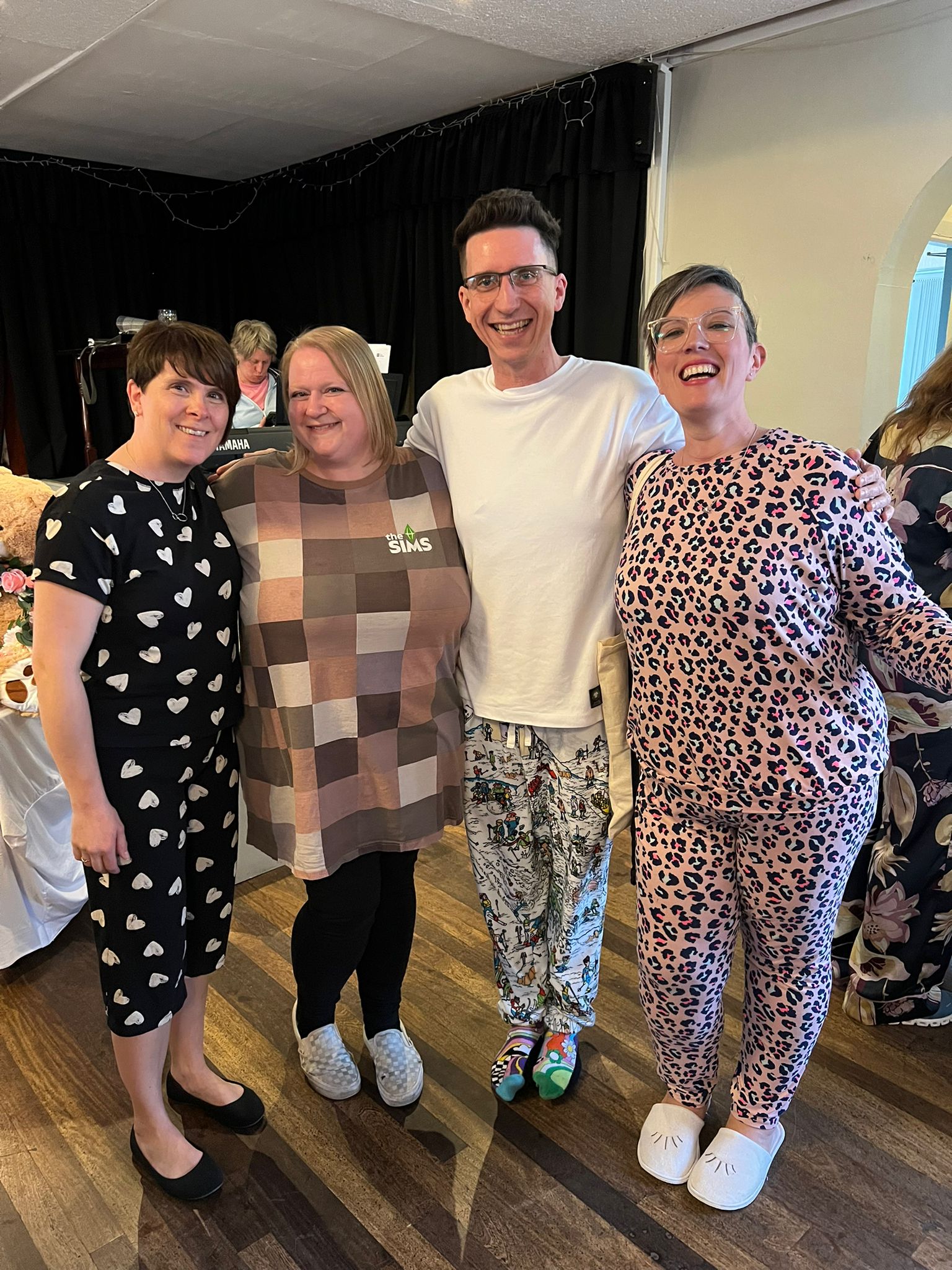 TPSC Halesowen in pyjamas.