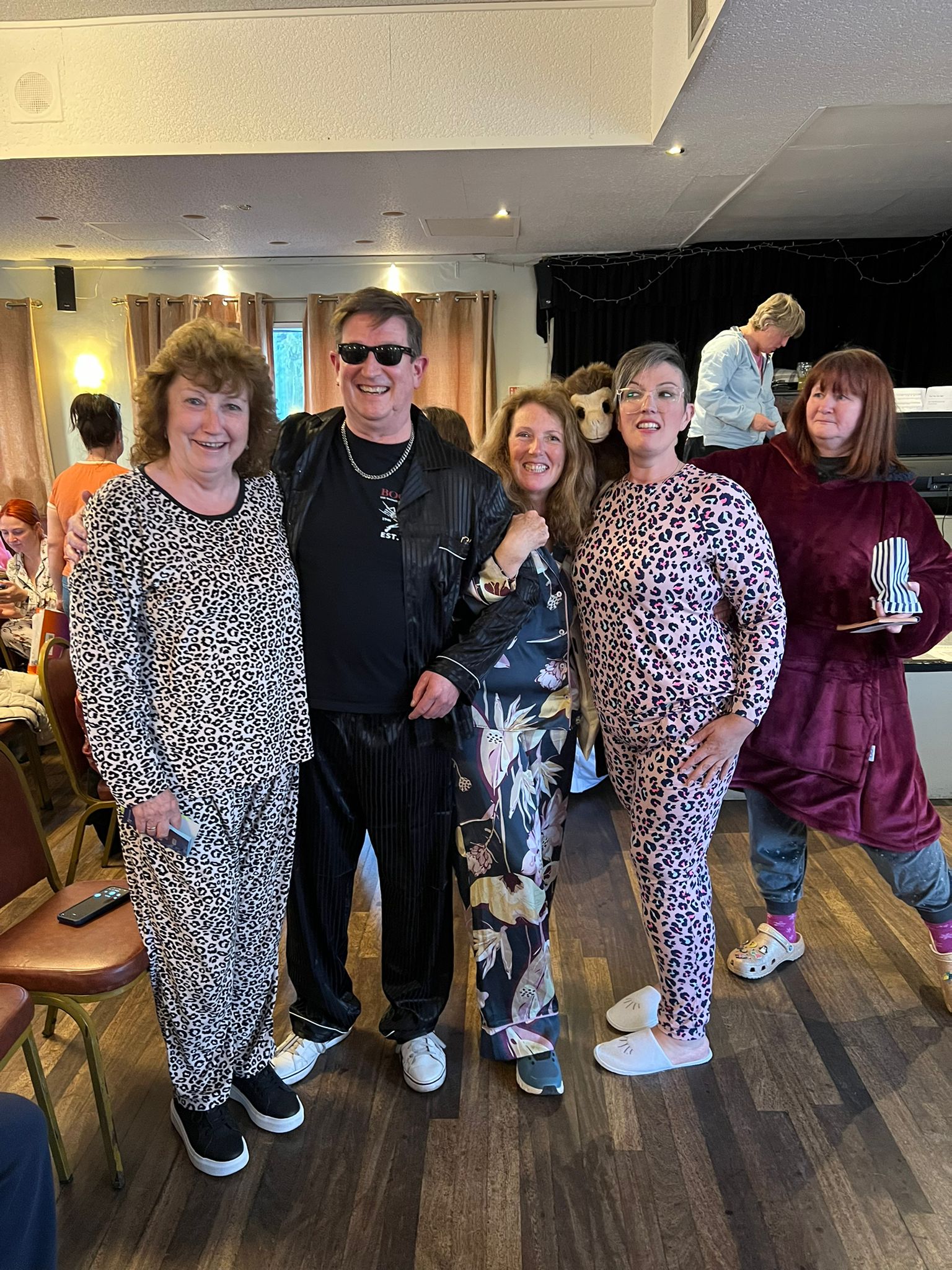 TPSC Halesowen wearing pyjamas