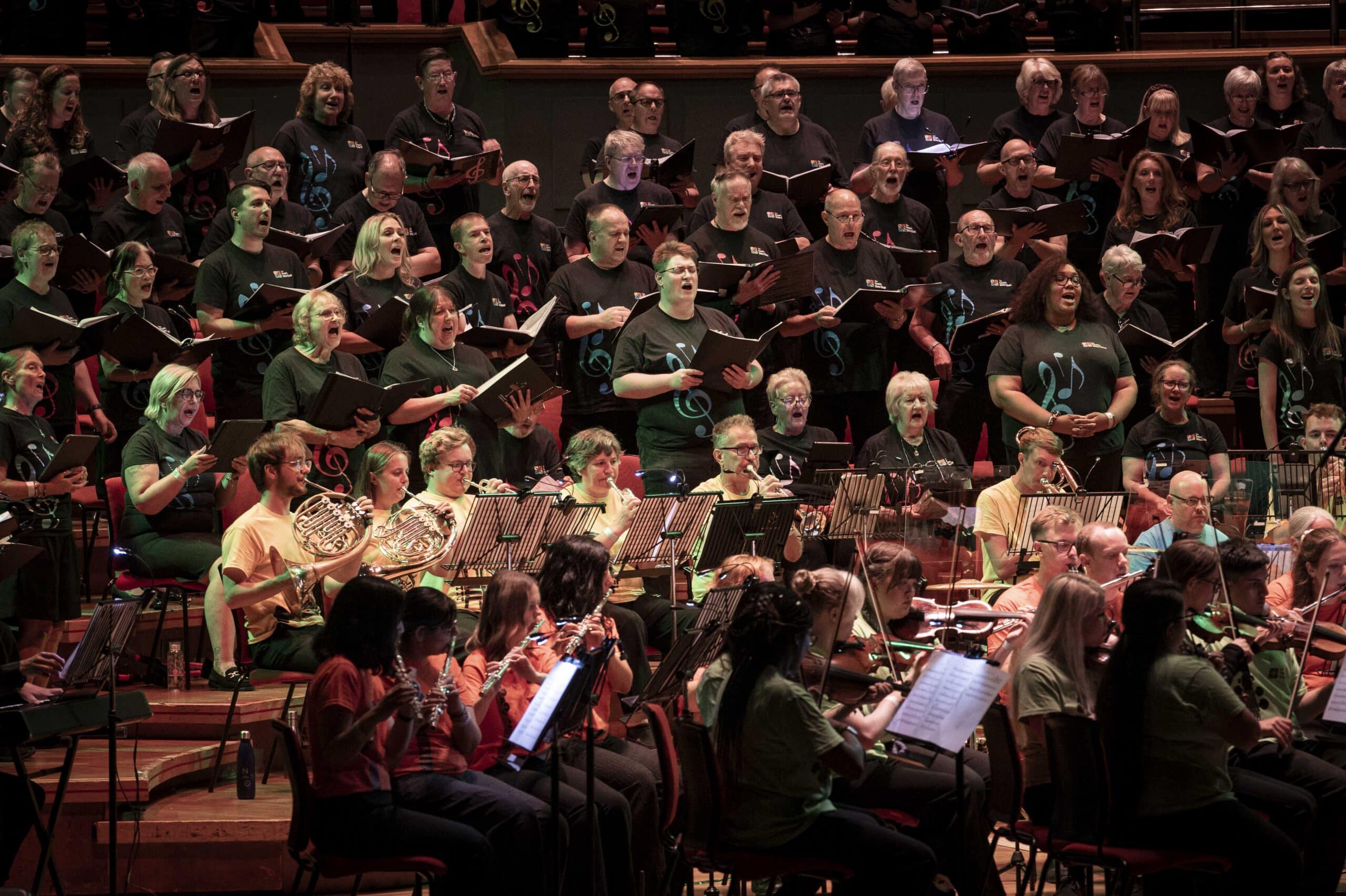 The People's orchestra and The People's Show Choir