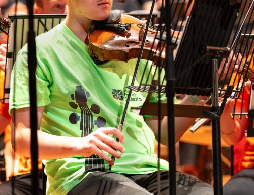 Inspiring schoolboy’s talent on violin being nurtured at community orchestra